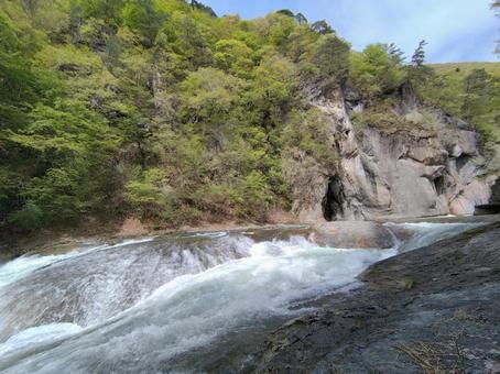 吹割の滝 吹割の滝 吹割の滝,東洋のナイアガラ,自然の写真素材