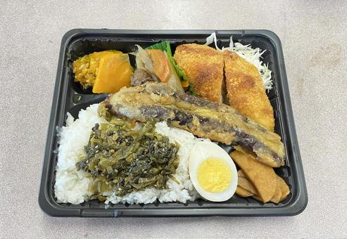 日替わりの手作り弁当のアレンジ例 弁当,手作り,お弁当の写真素材