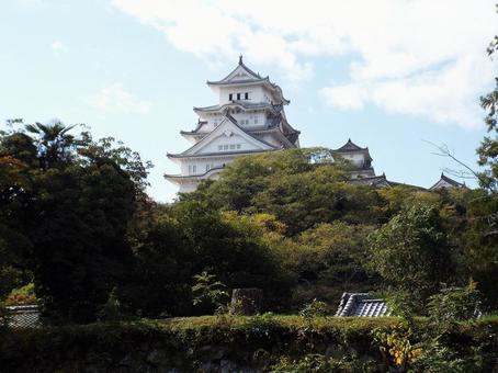 【風景写真】姫路城の風景 【風景写真】姫路城の風景の写真