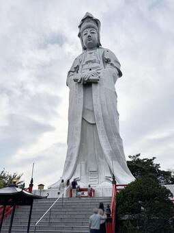 高崎白衣大観音 高崎白衣大観音,慈眼院,高崎観音の写真素材