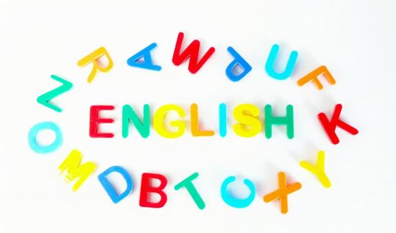 ENGLISH（小物） 英語,アルファベット,英文字の写真素材