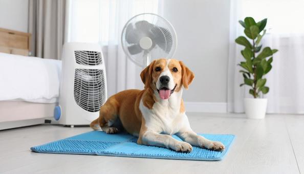 ペットの熱中症予防対策 ペットの熱中症予防対策の写真