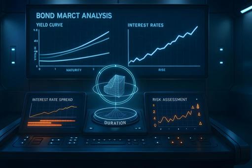 債券市場分析室の写真