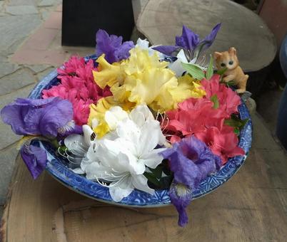 花手水 花手水の写真