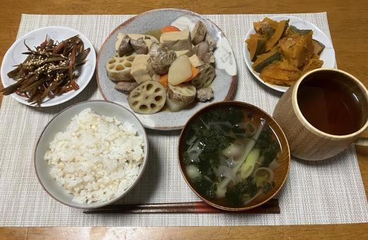 煮物定食 煮物定食 定食,煮物,食事の写真素材