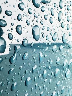 雨水 水滴 雫 雨水 水滴 雫 滴,雨,雨粒の写真素材