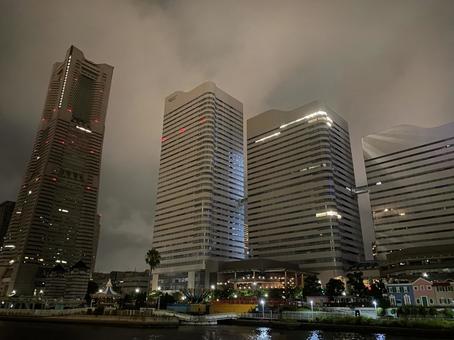 みなとみらいのビル群 みなとみらいのビル群 みなとみらい,ランドマーク,ランドマークタワーの写真素材