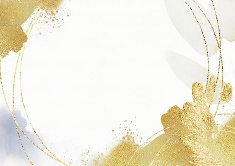 Background texture Gold leaf Luxury frame New Year's card New Year Japanese paper wallpaper Glitter retro antique Background texture Gold leaf Luxury frame New Year's card New Year Japanese paper wallpaper Glitter retro antique
