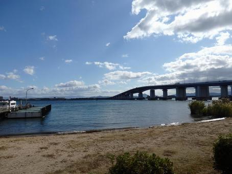 琵琶湖大橋 滋賀県 琵琶湖大橋 滋賀県の写真