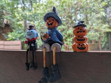 ハロウィンの三人組 ハロウィンの三人組の写真