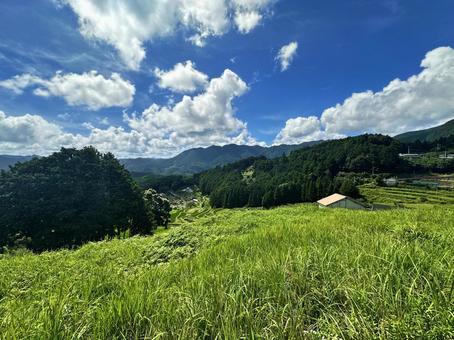 Photo, that chi sipo-cho, oyunori mountain, kumano kodo entrance, 