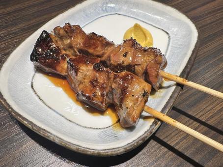 Shiny grilled liver chicken, JPG Shiny grilled liver chicken, JPG