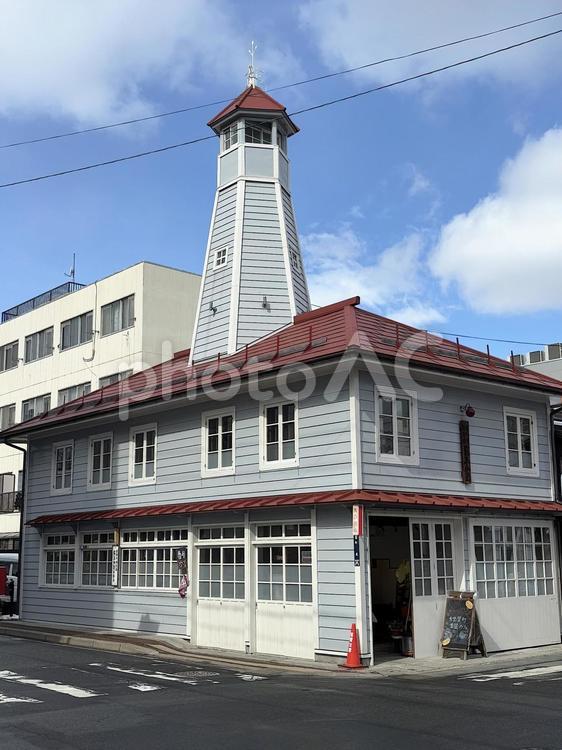 大正の面影を残す紺屋町番屋 紺屋町番屋,紺屋町,番屋の写真素材