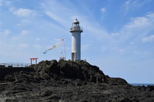 鼠ケ関灯台 恋する灯台 鼠ケ関灯台 恋する灯台 恋する灯台,鼠ヶ関灯台,鼠ケ関の写真素材