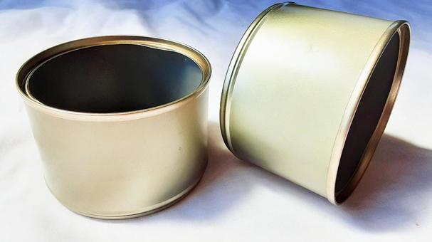 Empty cans of canned food - 2, JPG