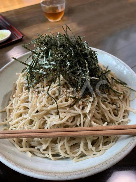 美味しい　手打ちそば そば,蕎麦,大根おろし田舎蕎麦の写真素材