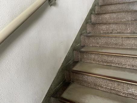 古い病室の階段 古い病室の階段 病院,ホラー,階段の写真素材
