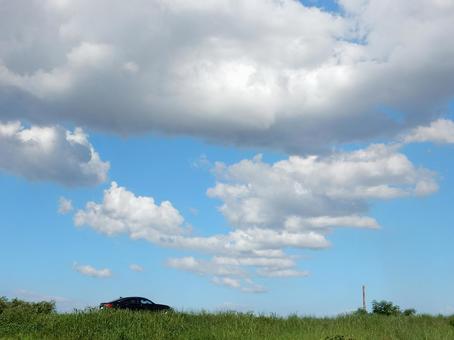 【風景写真】夏空 【風景写真】夏空の写真