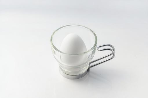 ゆでたまご(カップ)1 ゆでたまご(カップ)1 玉子,ゆでまご,コップの写真素材