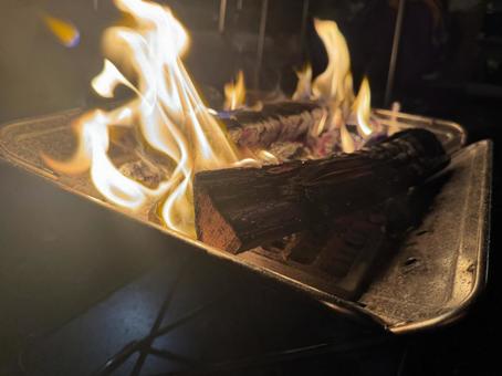 焚き火台 焚き火台,炭火,キャンプの写真素材