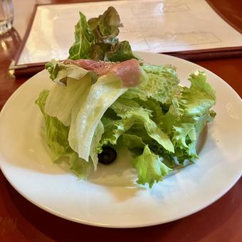 サラダ サラダ サラダ,野菜,生ハムの写真素材