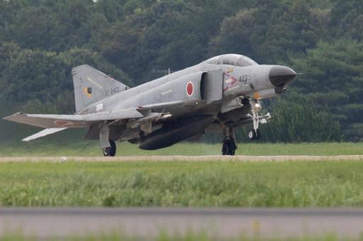 Photo, f-4ej break, phantom, fighter aircraft, 