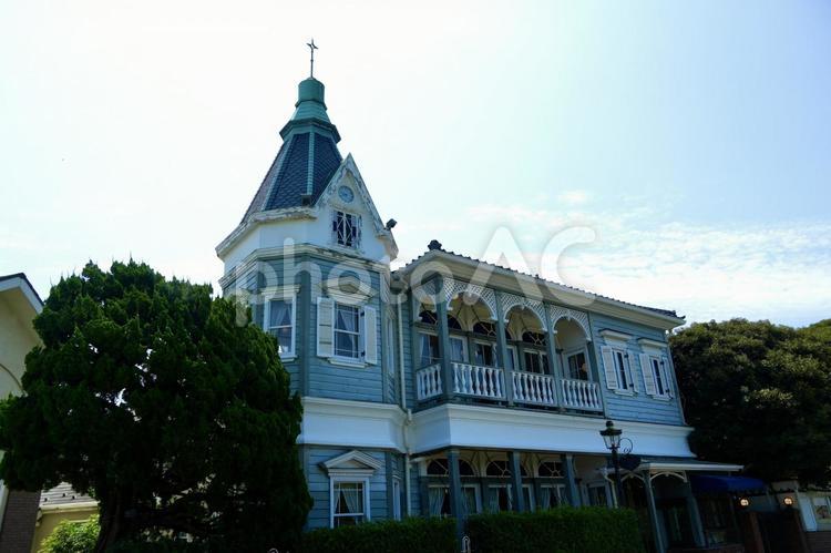 横浜山手十番館① 横浜,山手,欧風の写真素材