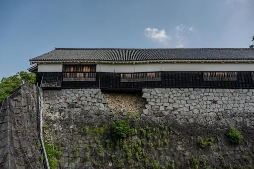 熊本城周辺の景色 熊本城周辺の景色 熊本城,観光地,歴史の写真素材