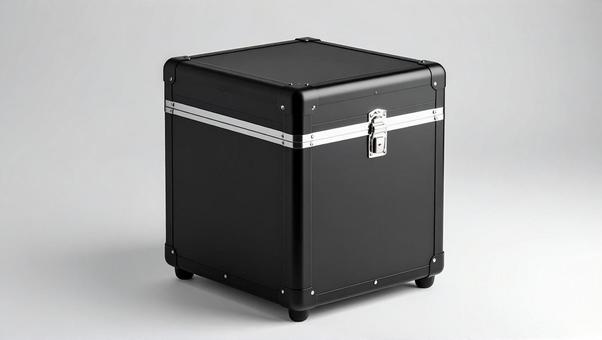 頑丈そうな黒いケースCの写真