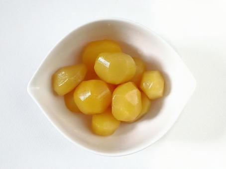 栗の甘露煮 栗,甘露煮,食べ物の写真素材