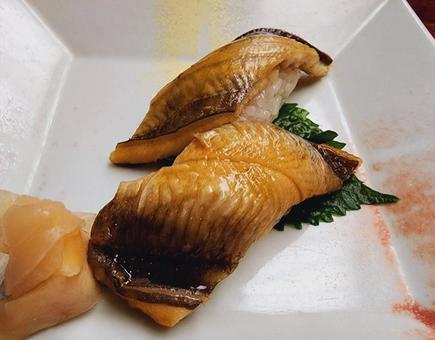 穴子　握り 穴子,煮穴子,握りの写真素材