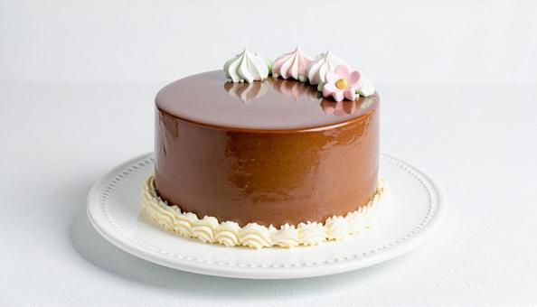 チョコレートケーキ チョコレートケーキの写真