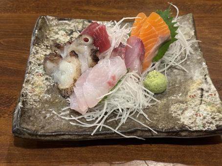 お刺身盛り合わせ お刺身盛り合わせ 刺身,盛り合わせ,魚の写真素材