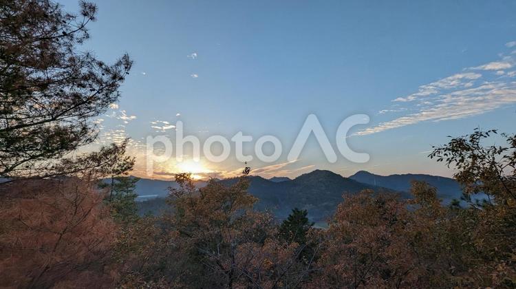 夕暮れ 背景,グラデーション,背景素材の写真素材