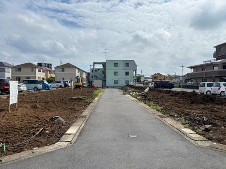 建売建築予定地 建売建築予定地 土地,住宅,一軒家の写真素材