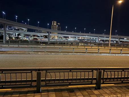 有明橋道路の写真