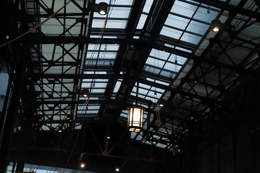 円頓寺商店街のアーケード アーケード,アーケード商店街,商店街の写真素材