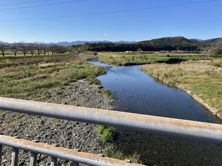 嵐山渓谷の桜並木（秋） 嵐山渓谷,嵐山,渓谷の写真素材