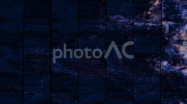 青ペンキが剥がれた木の板テクスチャ 木材,ペンキ,テクスチャの写真素材