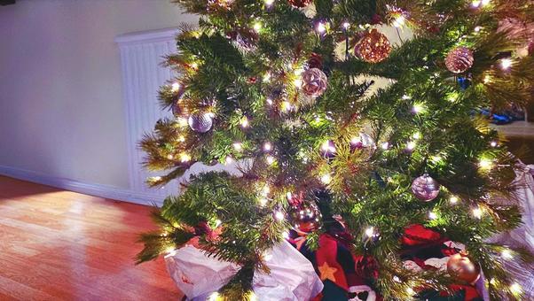 クリスマスの飾り付け クリスマスの飾り付け クリスマスツリー,クリスマス,冬の写真素材