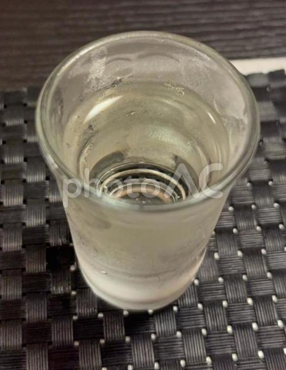 R7.08.13　冷酒　雪の茅舎 冷酒,雪の茅舎,冷酒グラスの写真素材