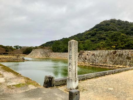 萩城跡 萩城跡 山口,山口県,歴史の写真素材