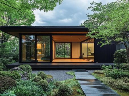 一軒家 住居 家 住宅※AI生成の写真