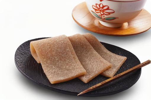 生八つ橋 生八つ橋 生八つ橋,生菓子,お茶の写真素材