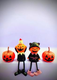 ハロウィン ハロウィン,カボチャ,置物の写真素材