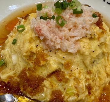 カニチャーハン カニチャーハン 蟹,チャーハン,炒飯の写真素材