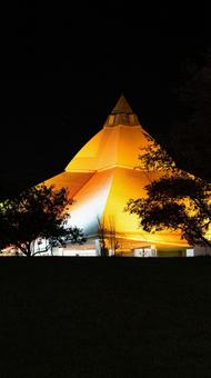 ゆりの里公園ライトアップの写真