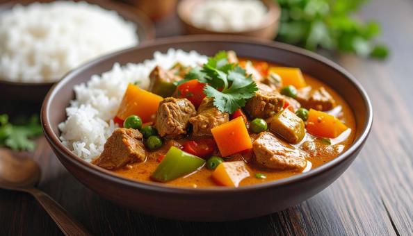 夏野菜カレー 夏野菜カレーの写真