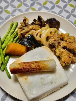 はんぺん焼きプレート1 はんぺん焼きプレート1の写真