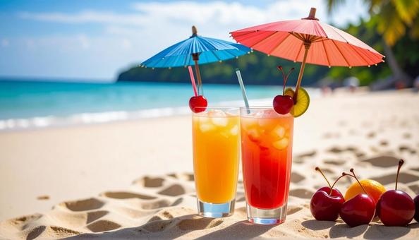 トロピカルジュース  カクテル ジュース トロピカルジュース  カクテル ジュースの写真